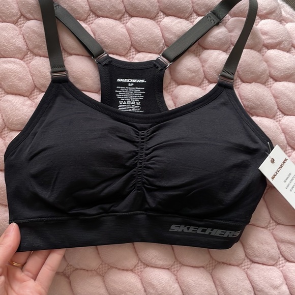 NWT Skechers Seamless 4-Way Stretch Sports Bra Size Small - Picture 5 of 6